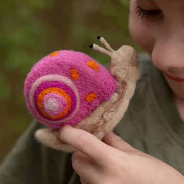 Magical Snail Felt Friends