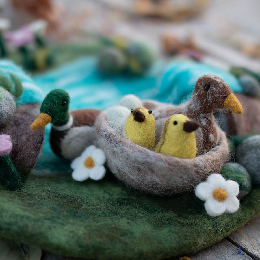 Duck Family Felt Friends