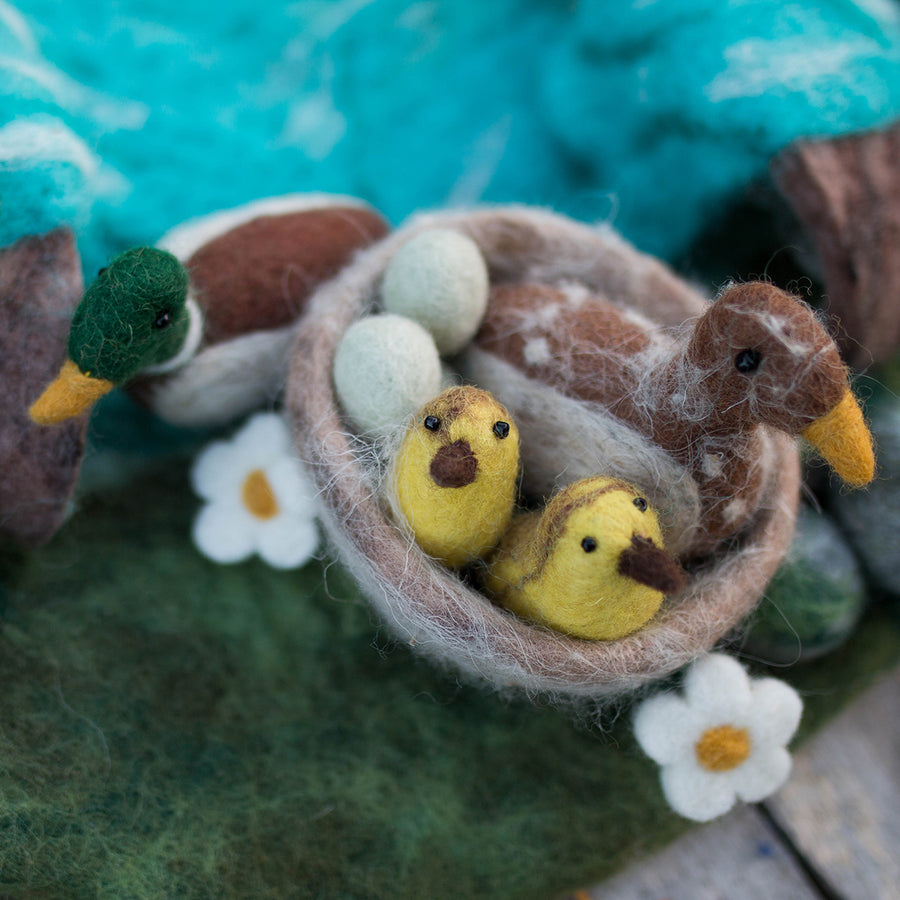 Duck Family Felt Friends